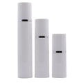 White 15ml 30ml 50ml PP Airless Pump Bottle with Screw Cap ABS Cylindrical Seal for Face Cream Aerosol Eye Cream