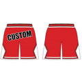 NEW Mesh Street Short Custom Retro Basketball Shorts for Men Zipper Pockets