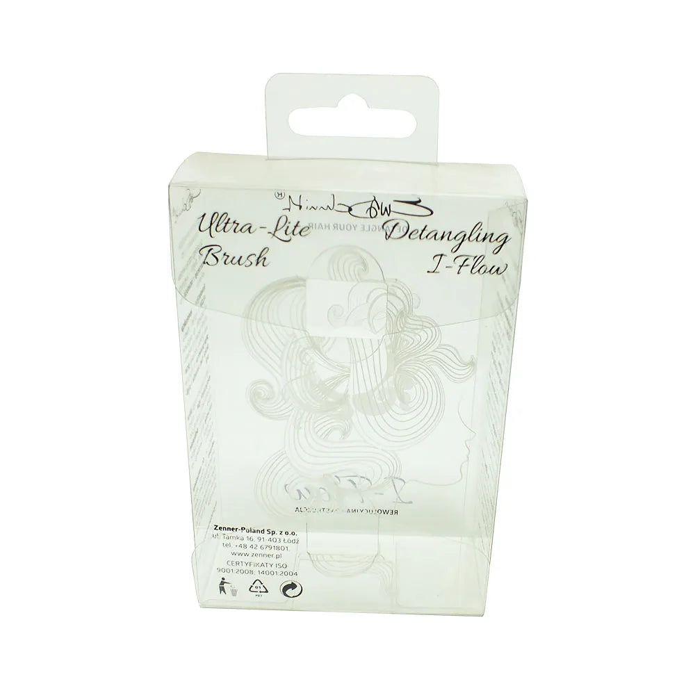 PET Plastic Custom Box PVC Clear Plastic Package Box Eyeshadow Palette Cosmetic Clear Display Box