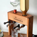 Solid Wood Handcrafted Whiskey Water Dispenser Bar Accessories for Engagement Gifts Wholesale