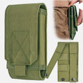 Outdoor National Tactical Molle Polyester Zipper Cell Phone Pouch Waist Holster Mobile Belt Hunting Phone Bag
