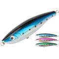 Spinpoler Topwater Tuna Fishing Lure Popper Trolling Lure 69g/17.5cm Pencil Boat Artificial Bait Wooden Stickbait Deep Sea