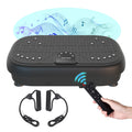 Wholesale Ultrathin Bodybuilding Exercise Machine Mini Curved 4D Vibration Plate Workout Platform for Weight Loss