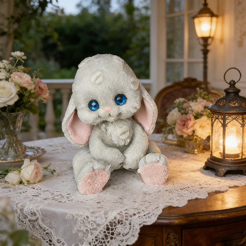 Easter Cute Rabbit Modeling Silicone Mold DIY Glue Dropping Resin Gypsum Aromatherapy Candle Decorations