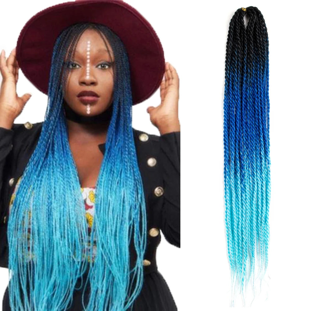 Senegalese Twists Ombre Senegalese Twist Ombre Braid Crochet Hair Extension Senegalese Twist Ombre Hair 20 Inch