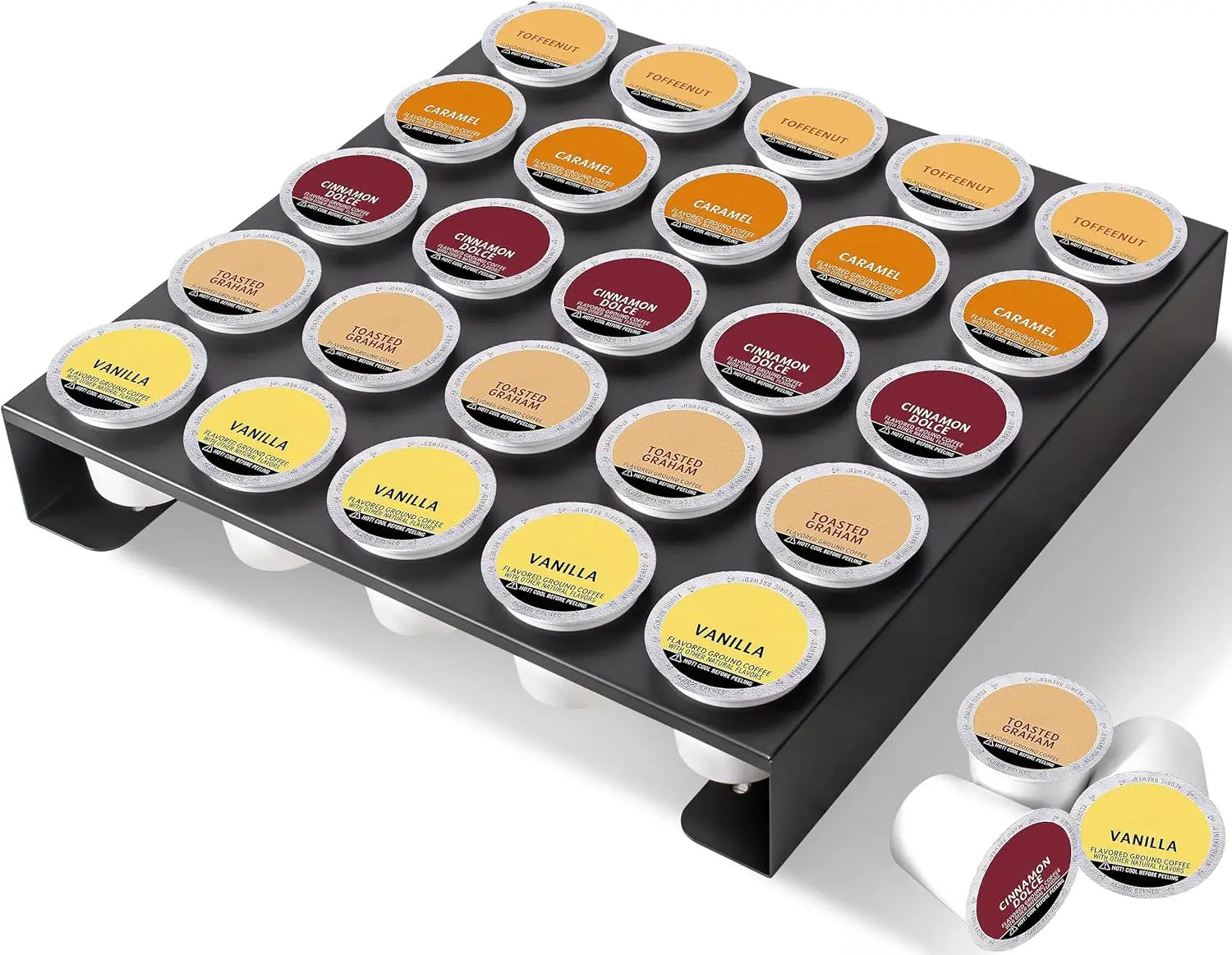 Countertop k Cup Organizer Coffee Pod Holder Hold Coffee Pod Storage Holder for Coffee Station Office and Kitchen k Cup Storage