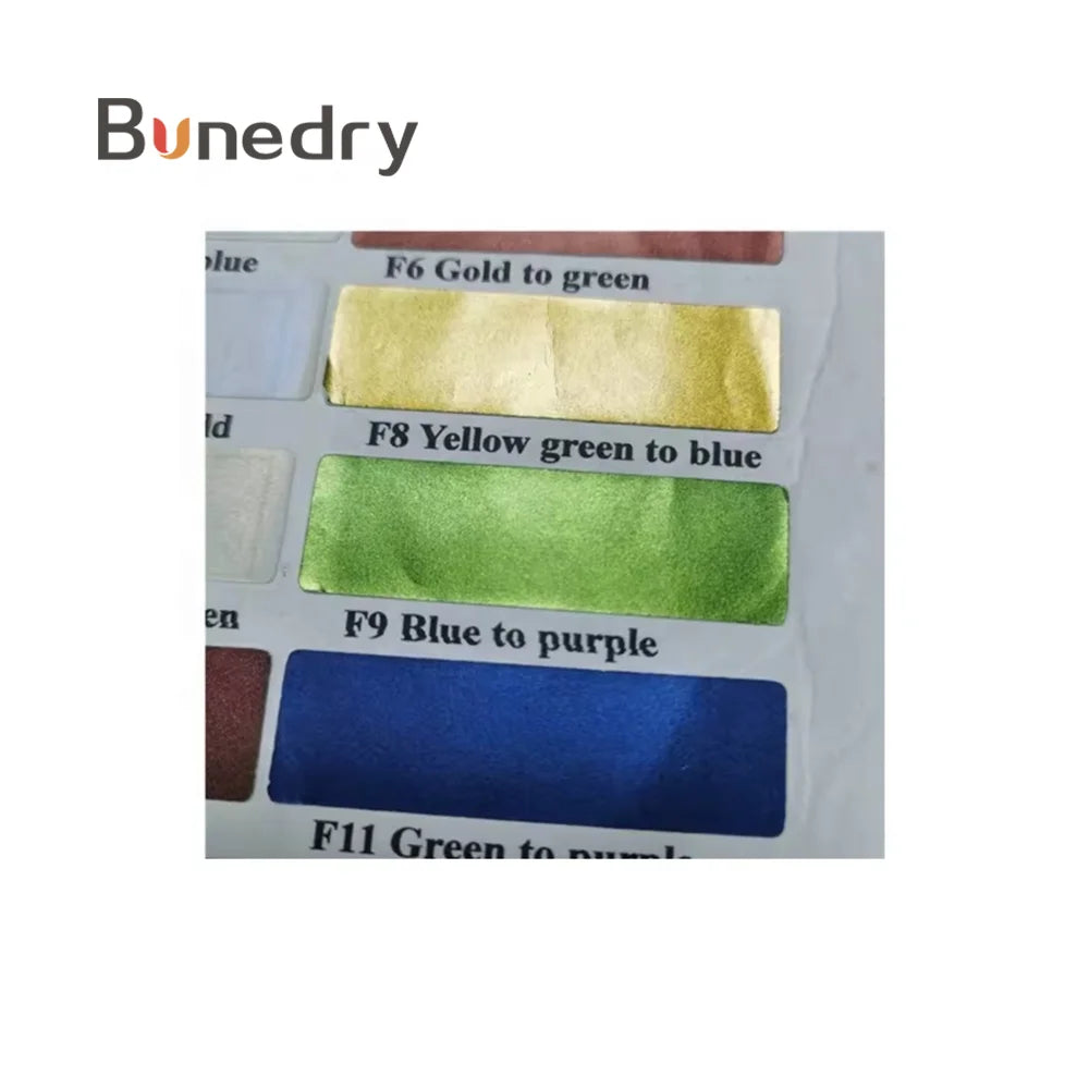 Bonedry Optical Variable 100ml/Bottle Environment-Friendly Solvent Based for Ink F8 Yellow Green to Blue for Screen Printing MegaBDM