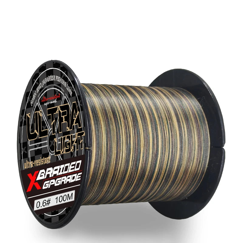 Super Strong 300M 4 Strands Multifilament Braided PE Carp Fishing Line Smooth Fishing Accessories Durable Accessory Durable