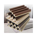 Hot Sale Waterproof Lambrin for Home Design Decorativa Wallpapers Wood 3D Cldding WPC Fluted Wall Panels Panel De WPC