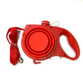 Self-contained Water Bottle Pet Leash Three-in-one Portable Pet Leash