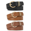 Jeans Dresses Pants Ladies Colorful Decorative Ladies PU Leather Belts for Fashion Vintage Women Waist Belts