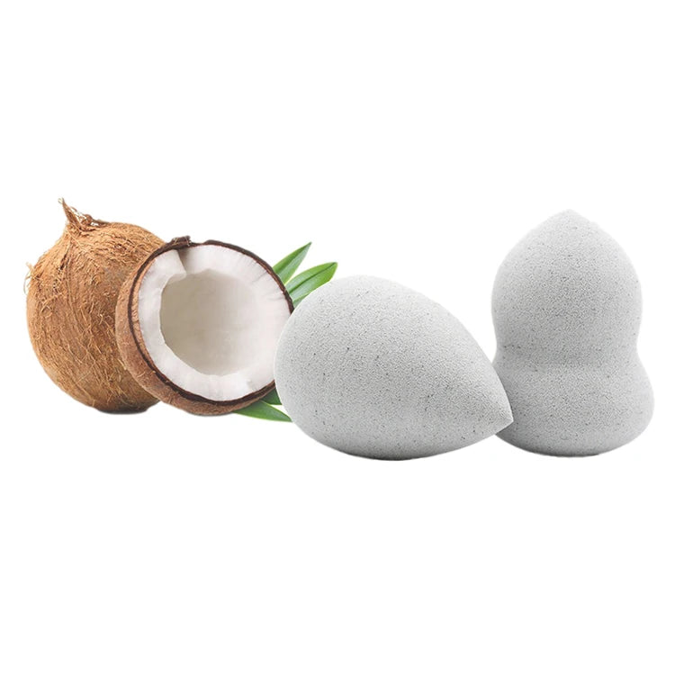 New Arrival Biodegradable Vegan Waterdrop Shape Super Soft Dry & Wet Use Makeup Sponge