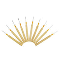 Hair Extension Crochet Hook Needles for Weaving Linking Micro Rings Human Hair Extension Tools