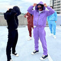 OEM Wholesale Custom Men Joggers Suits Two Piece Set Tracksuits Full Zip up Hoodie and Jogger Set Heavyweight Sweatsuit