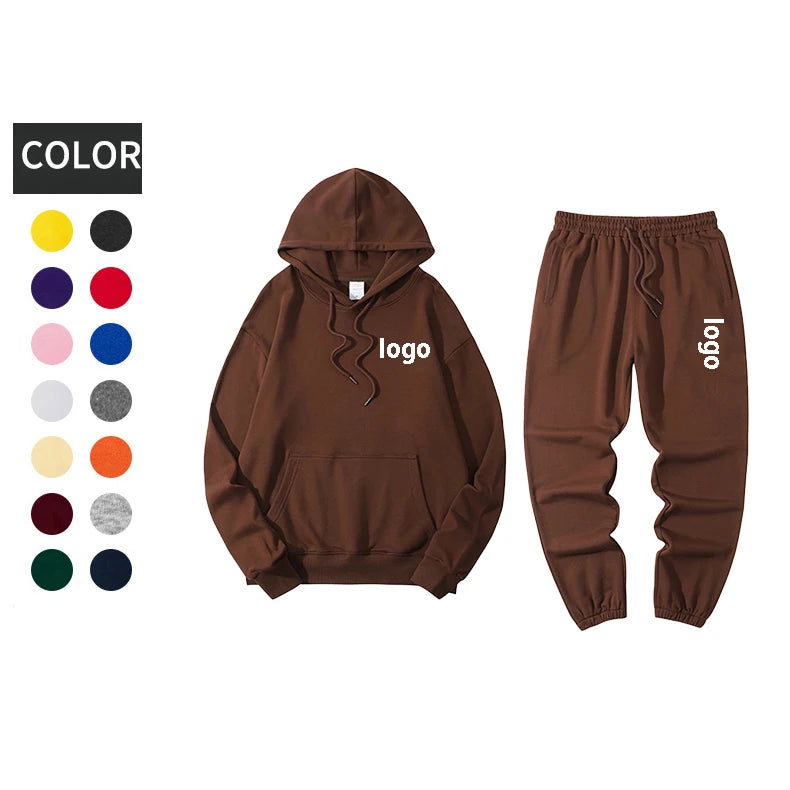 Hemp Organic Cotton Men Eco-friendly Clothing Men's Hoodie Customized Cotton Hooded Hemp Autumn Hoodie Oversize Hoodie Set