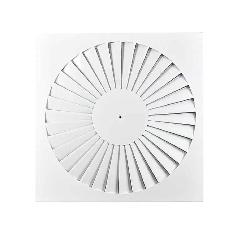 China Factory Price Air Vent Swirl Diffuser Square Ceiling Diffuser for HVAC System