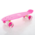 4 Wheel Plastic Skateboard 22 Inch Board Cheap Mini Surf Complete Fish Board Cruiser Banana Skate Skateboard for Kids