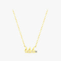 Gold Color Adjustable Exquisite Pendant for Women Jewelry 925 Sterling Silver Simple Digit Lucky Number Fashion Necklaces MegaBDM