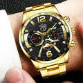 Reloj Hombre 2021 Luxury New Men Watches Fashion Mens Business Stainless Steel Quartz Watch Men Clock Relogio Masculino