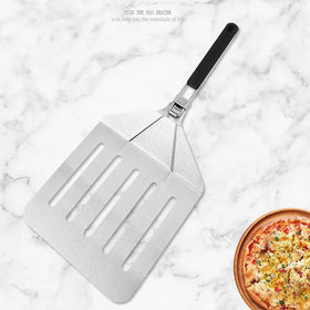 Extra Large Stainless Steel Pizza Paddle Peel Shovel Knife Slicer Tool Disposable Chef's Pizza Tools
