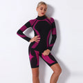 Wholesale Seamless Striped Long Sleeve Top Shorts Set Gym Fitness Workout Sports Sets for Women