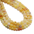 Wholesale DIY Natural Fire Agate Stone Beads Crystal Ice Flower Fire Agate Crystal Loose Stone Beads