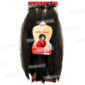 3X Pre-Separated Afro Twist Crochet Hair AFRO Kinky Marley Spring Hair Extensions 24'' Pre-fluffed Synthetic Braiding Hair