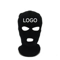 Sports and Fishing Thermal 3-Hole Balaclava Knit Full Face Ski Mask Cotton Knitted Balaclava Cover Character Style