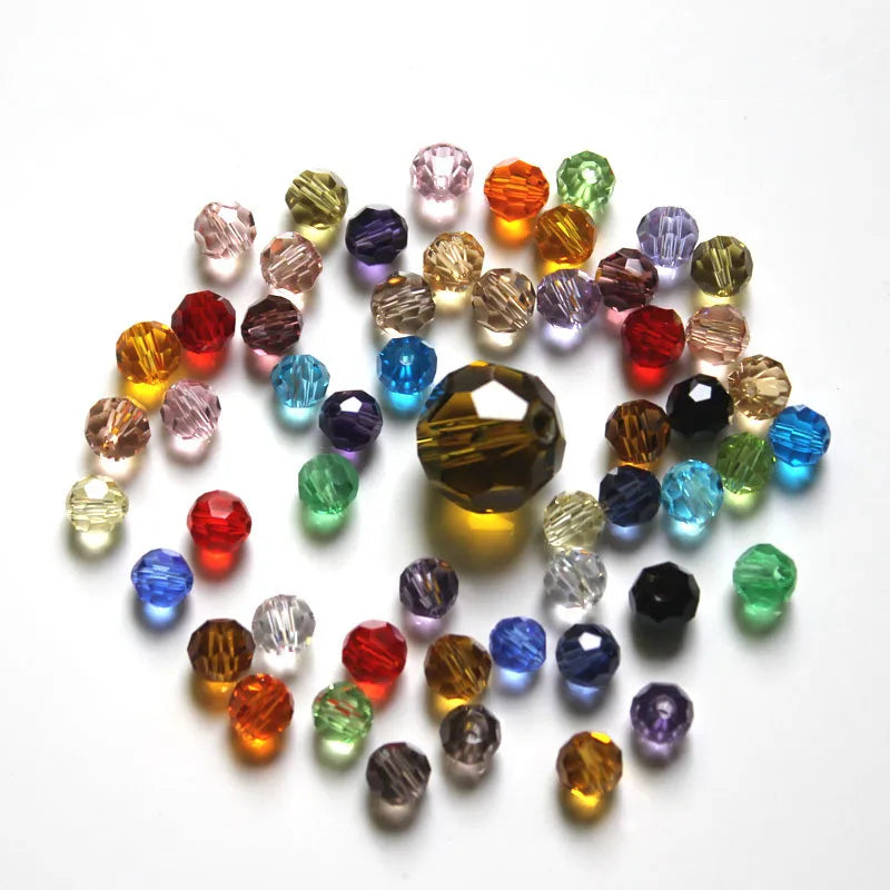 Factory Supply Crystal Glass Loose Beads 32 Cut Pineapple Beads DIY Accessories Beaded