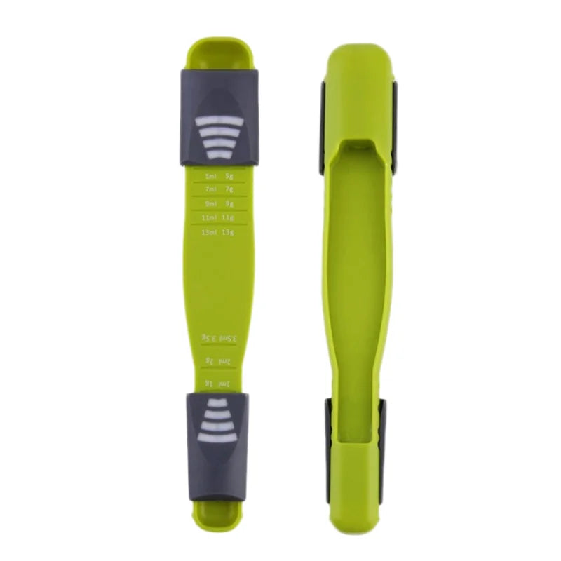 Hot Sale Home Kitchen 8 Grades Measuring Spoon Eco-Friendly Online Bakeware Gadget for Coffee Milk Spices