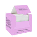 Oem 100% Organic Soft Cotton Hand and Facial Wash Cleaning Tissue Salon Spa Makeup Disposable Clean Face Towel