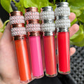 Black Cover Lip Gloss No Brand Lipgloss Private Label Lipgloss Wholesale Golden Silver Pearl Cover DIY Lip Gloss 80 Colors