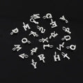 Letter Charms Silver Sterling Silver Alphabet Pendant 925 Jewelry Findings 165590