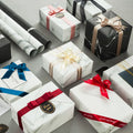 Custom Logo 80gsm Uncoated Tissue Paper Marble Roll Flower Patterned Gift Packaging Paper