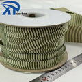 China Supplier High Strength Carbon Kevlars Aramid Knit Fiber Braided Cable Sleeve25mm