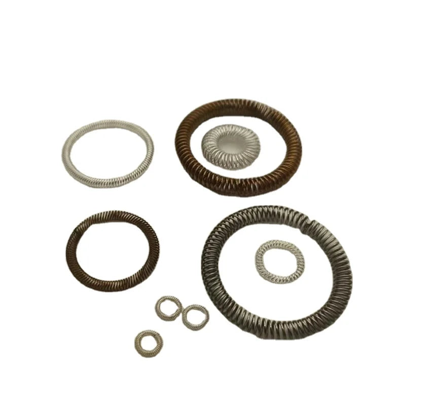 good Factory Produce Customized Copper Canted Coil Springs with Different Shape Springs