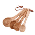 Beech Wood Eco-Friendly 4-Piece Measuring Cups Set Manufacturer Direct Kitchen Tools