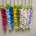 High-end Artificial Large Single Delphinium for Wedding Indoor Vase  Arrangement Flower Material