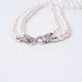 Factory Wholesale Fashion Jewelry Sets Hiphop Zircon Multilayered Necklace Natural Freshwater Pearl Set