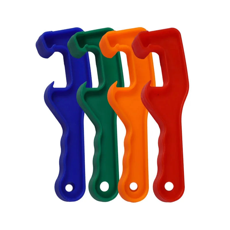 Plastic Bucket Lid Opener Paint Pail Lid Opener Bucket Opener Wrench Tool Cap Remover for Home Industrial Use
