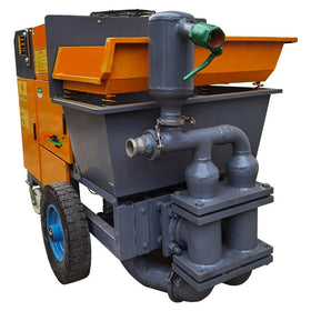 Manufacturer Direct Sale Plastering Machine Mortar Spray Painting Pump With Reliable Engine Wall Paint Construction Machinery