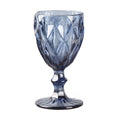 Wholesale Wholesale Restaurant Blue Color  Lead Free Drinking Water Glass Cup