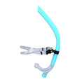 Snorkeling Gear Diving Breath Tube One Valve Dry Top Front Snorkel for Swimming Laps with Rotate Head Straps