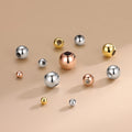 Wholesale 925 Sterling Silver Spacers Bead Accessories DIY Rubber Plug Expansion Bead for Jewelry Making Supplies
