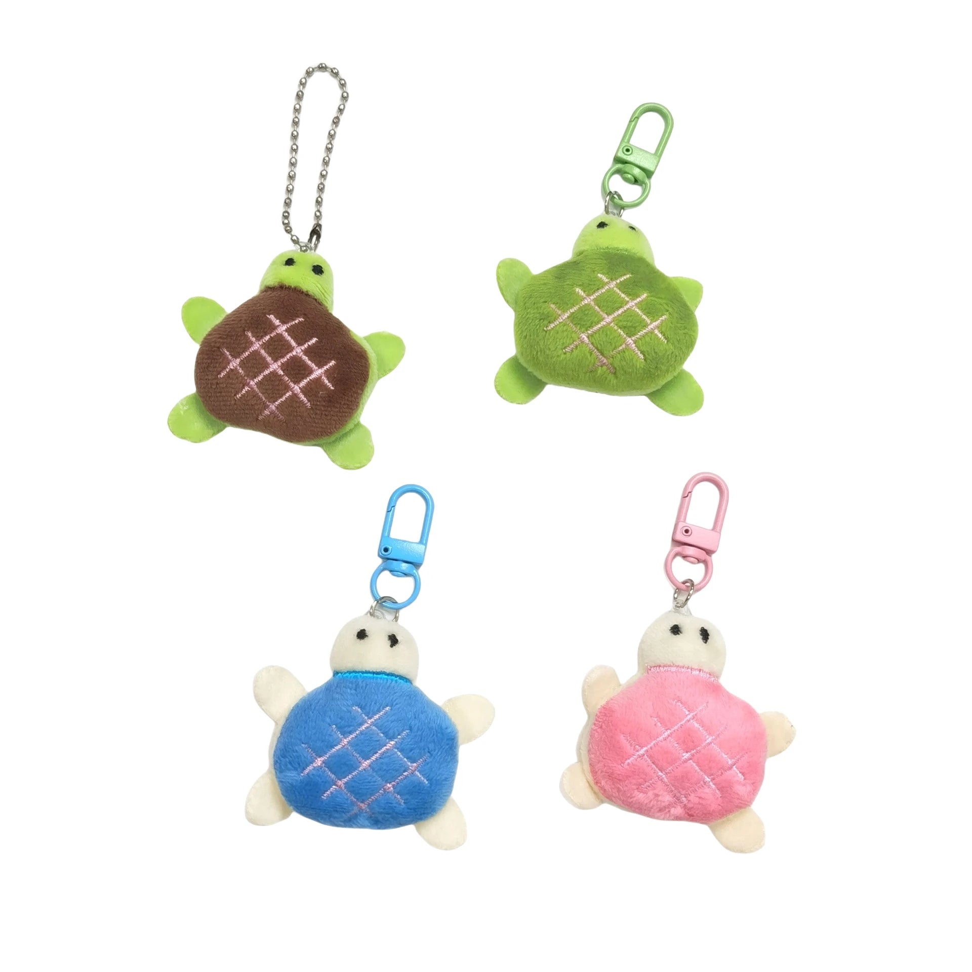 Ocean Plush Turtle Keychain Cartoon Tortoise Key Chains Charm Keyring Backpack Pendant Lovely Gift Cute Soft Stuffed Animal Doll