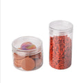 Clear Dry Food Fruit PET Plastic Jar with PP Lid