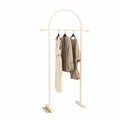 Custom Rose Gold Modern Metal Clothing Display Rack with Display & Storage for Living Room Home Furniture (Durable)