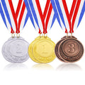 Wholesale Metal Blank Medal Gold Silver Bronze 2.55 Inch 1st 2nd 3rd Metal Competition Medal