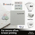 100g Fiber Paper Visible and Invisible Wood Pulp Material UV Security with Fast Delivery Specialty Uncoated Fluorescent Paper