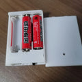 3xAA Battery Storage Box Case with Plastic Cover ON/Off Switch and USB Female Socket Battery Holder for Led Strip Night Lamp